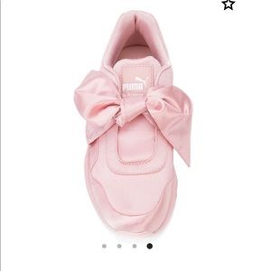 Puma Fenty bow sneakers in pink